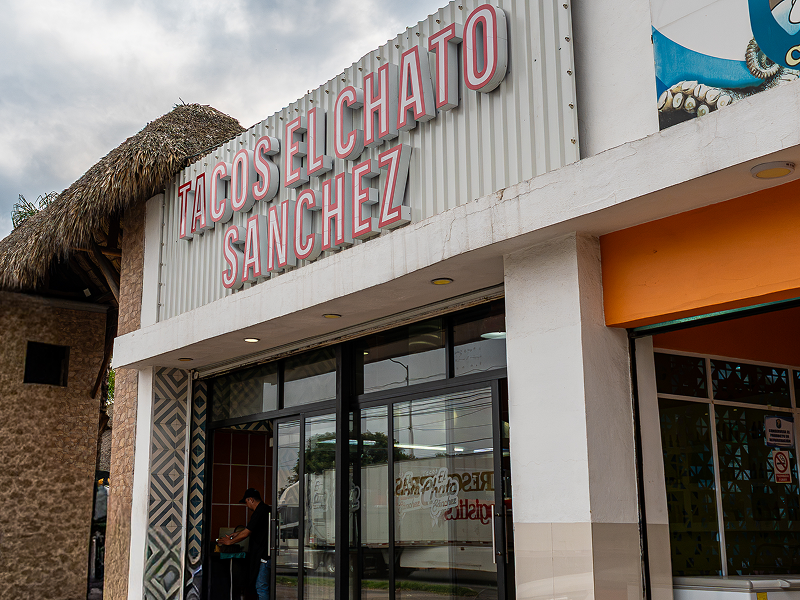 Tacos El Chato Sánchez Cloutier